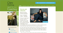 Desktop Screenshot of claireporimacoaching.com